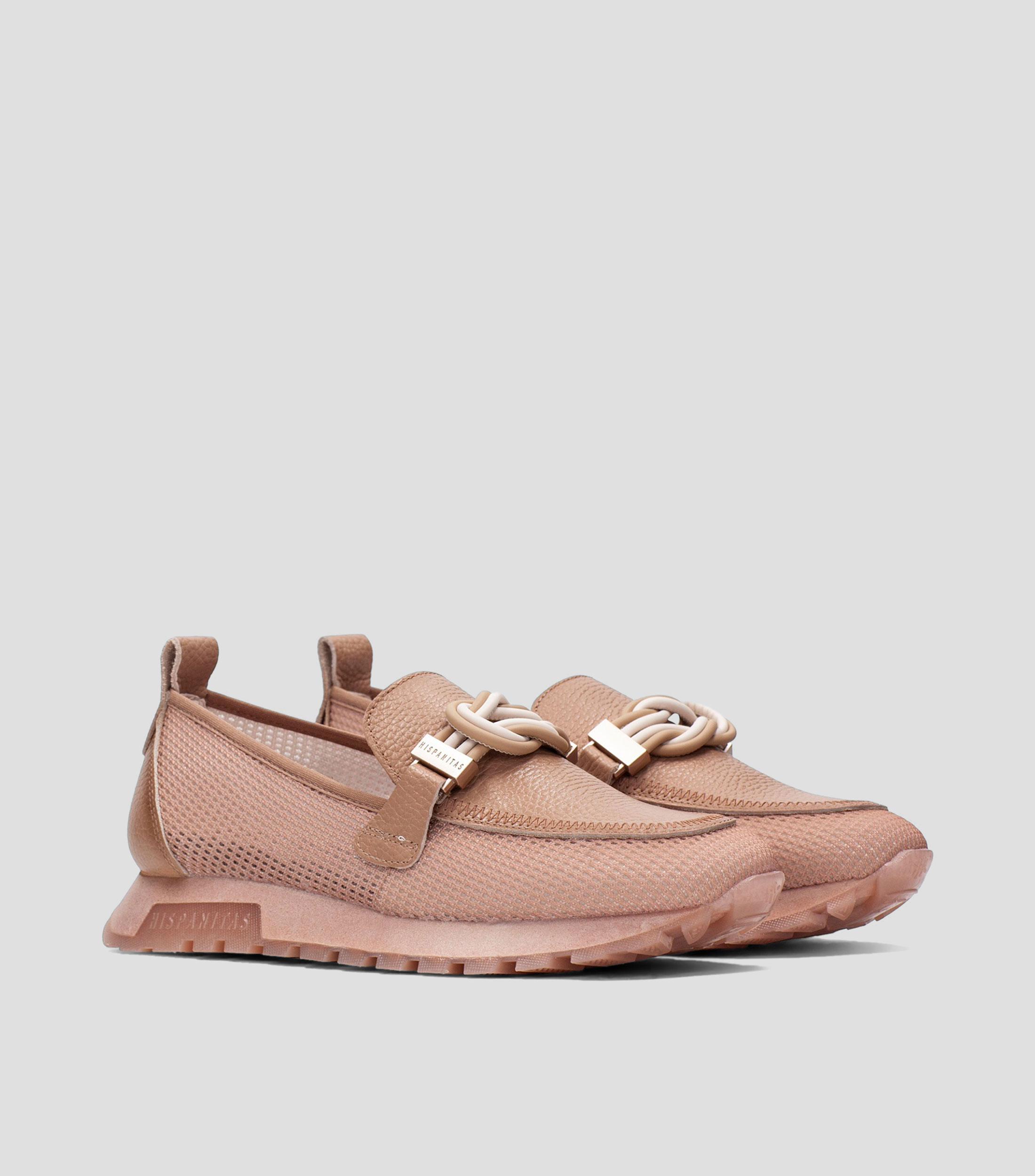 Mocasines en piel Mujer